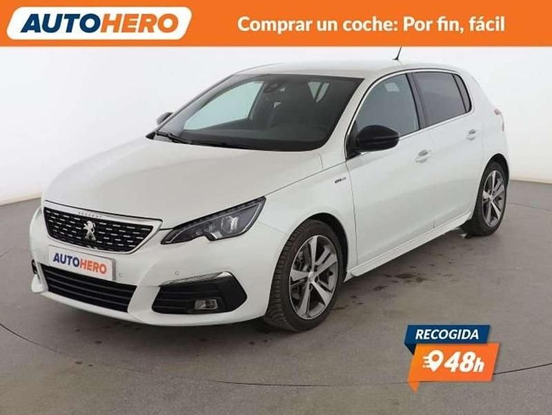 Usado Peugeot 308 GT-line 131 CV (96 kW) 2019 Blanco Utilitario