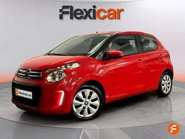 Brugt Citroën C1 Feel 82 HK (60 kW) 2017 Rød Hatchback