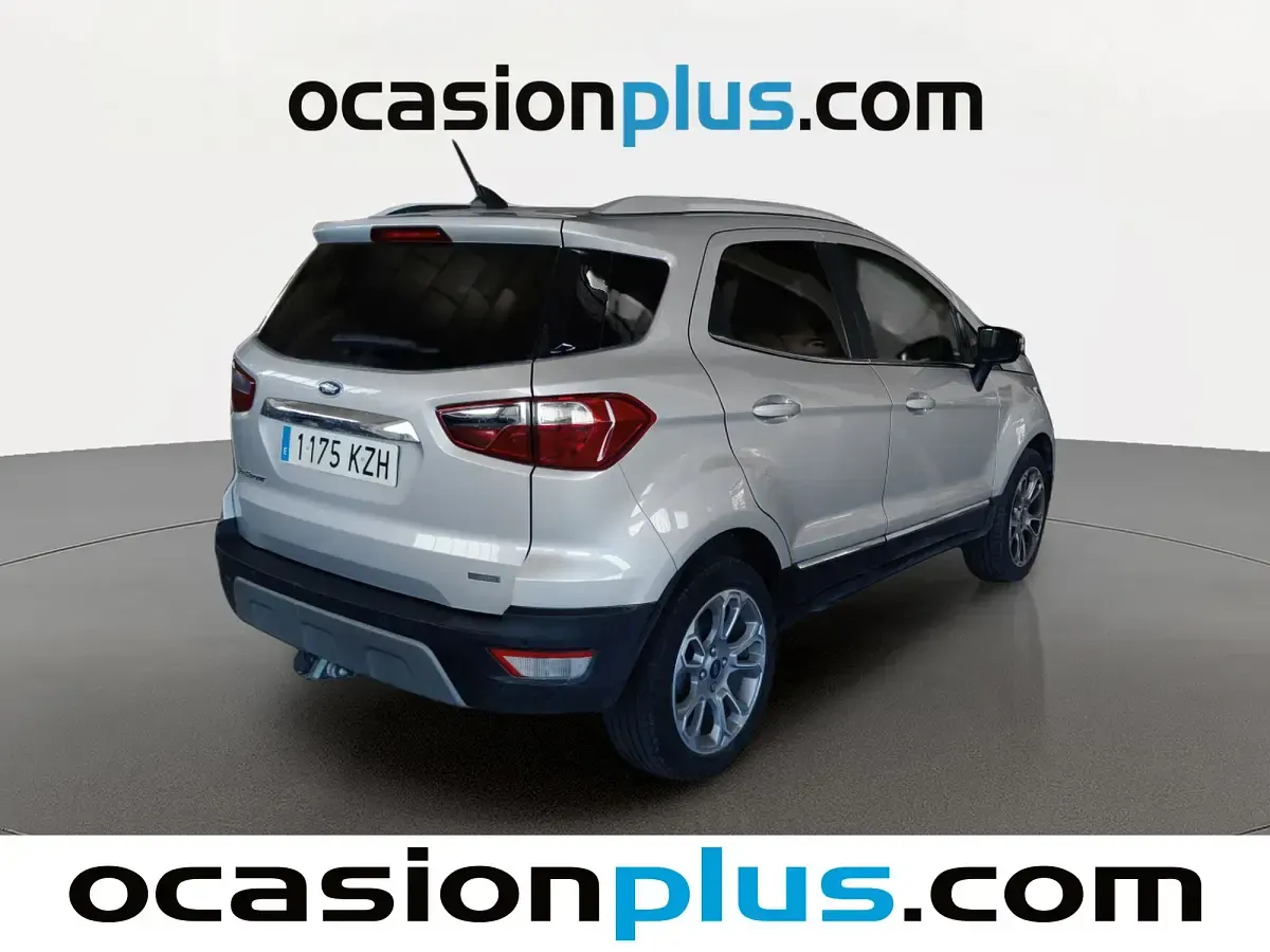 Usado Ford Ecosport Titanium 125 CV (91 kW) 2019 Gris plata SUV