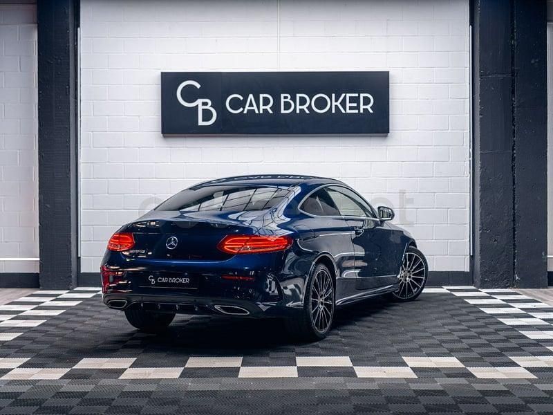 Usado Mercedes C250 204 CV (150 kW) 2017 Azul Coupe