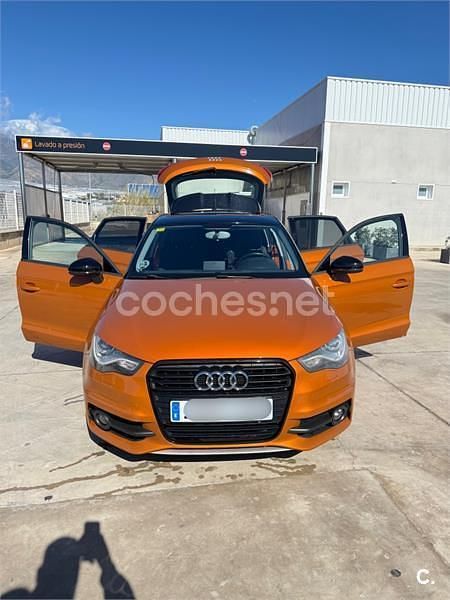 Usado Audi A1 Sportback 116 CV (85 kW) 2015 Naranja Utilitario
