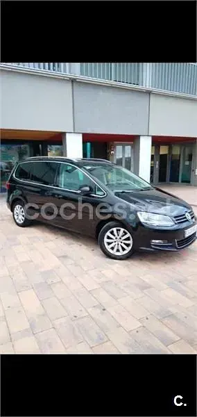 Usado VW Sharan Advance 150 CV (110 kW) 2015 Negro Monovolumen