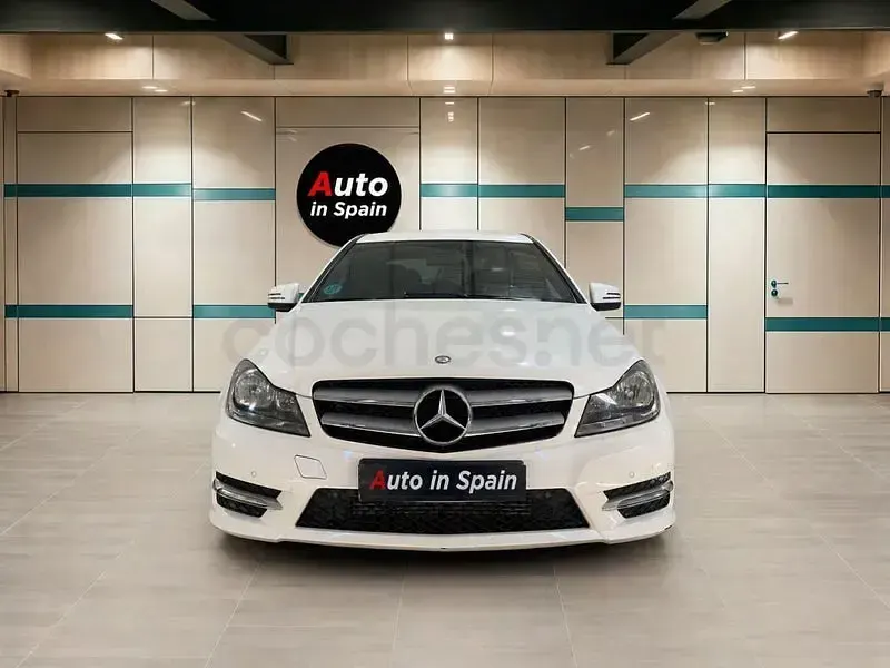 Usado Mercedes C180 156 CV (114 kW) 2012 Blanco Coupe