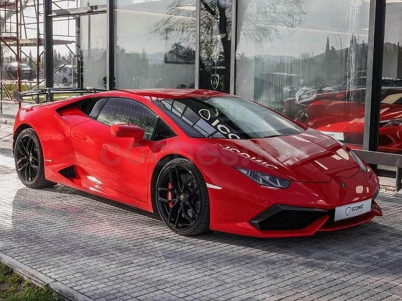 Usado Lamborghini Huracán 610 CV (448 kW) 2015 Rojo Coupe
