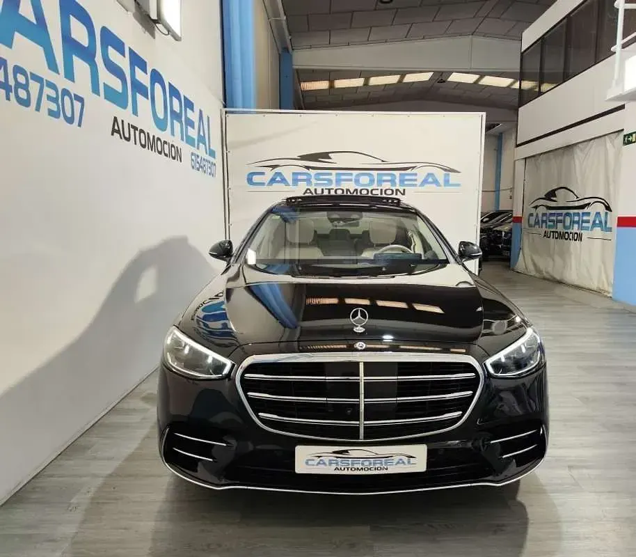 Usado Mercedes S400 330 CV (242 kW) 2021 Negro Berlina