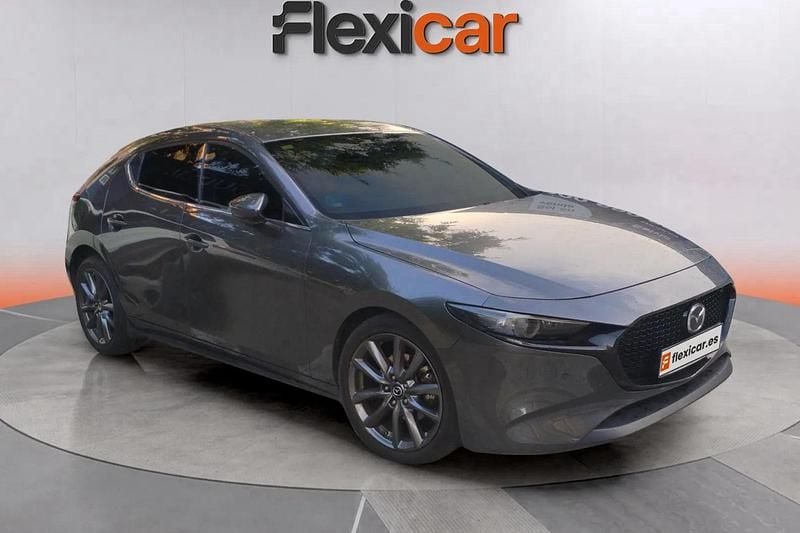 Gris Usado 2020 Mazda 3 Berlina | 19.390 € (Precio justo) - Imagen 1/4