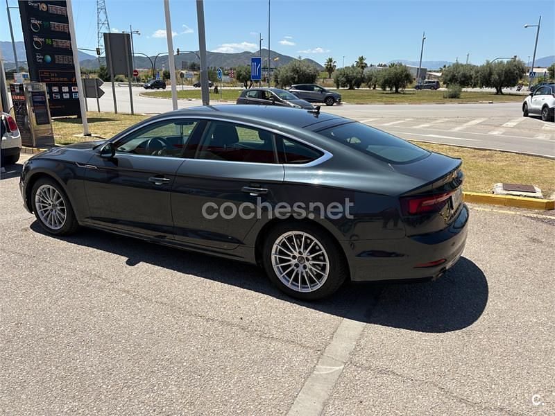 Usado Audi A5 Sportback 150 CV (110 kW) 2018 Gris / plata Utilitario