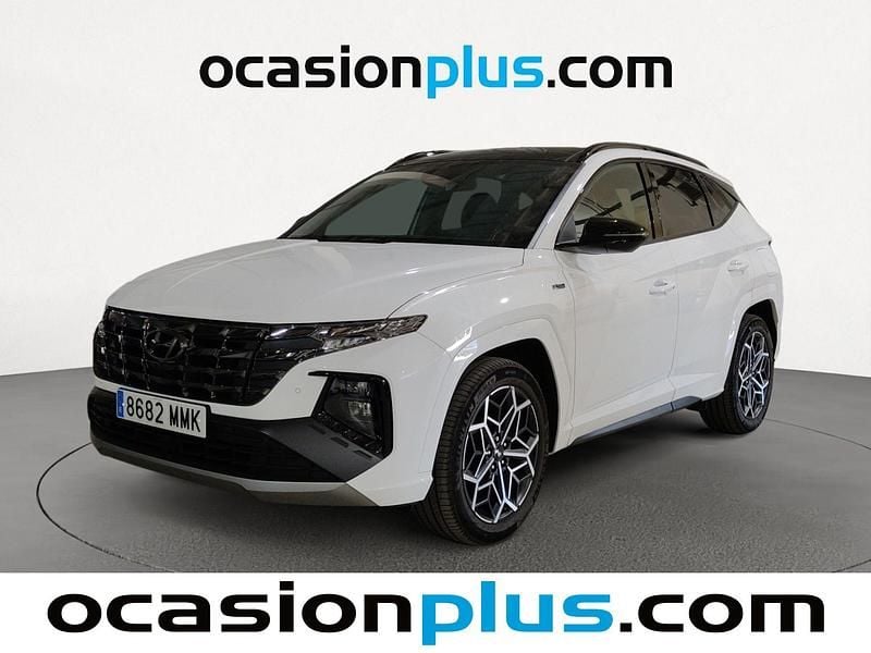 Blanco Usado 2023 Hyundai Tucson N Line SUV | 30.273 € (Precio justo) - Imagen 1/4