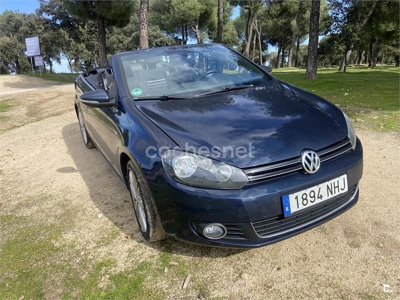 Usado VW Golf Cabriolet 150 CV (110 kW) 2015 Azul Descapotable