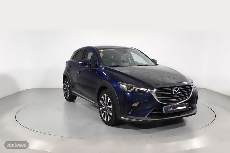 Azul Usado 2021 Mazda CX-3 SUV | 20.400 € (Un poco caro) - Imagen 1/4