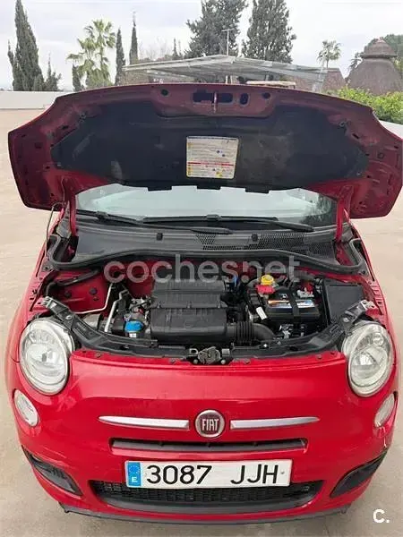 Usado Fiat 500 S 69 CV (50 kW) 2015 Rojo Berlina
