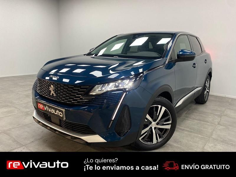 Gris Usado 2021 Peugeot 3008 Allure SUV | 17.490 € (Precio justo) - Imagen 1/4
