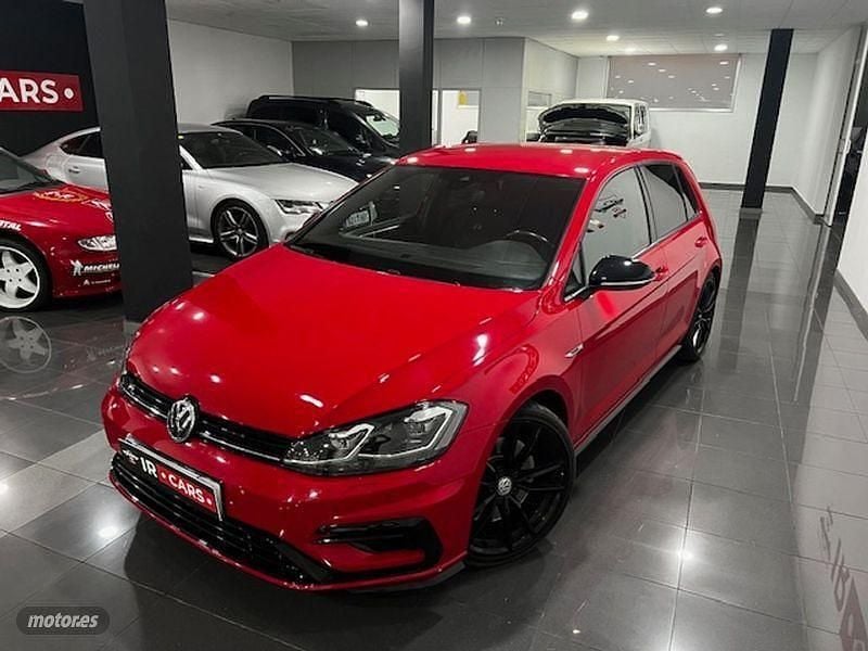 Usado VW Golf R 310 CV (228 kW) 2017 Rojo Coupe