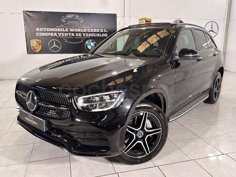 Usado Mercedes GLC300e 333 CV (244 kW) 2022 Negro SUV