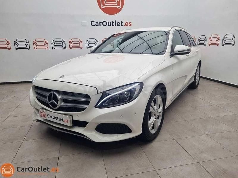 Usado Mercedes C220 170 CV (125 kW) 2016 Blanco Familiar