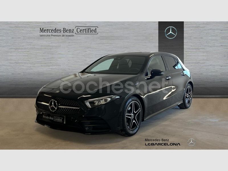 Negro Usado 2023 Mercedes A200 AMG line Berlina | 33.890 € (Buen precio) - Imagen 1/2