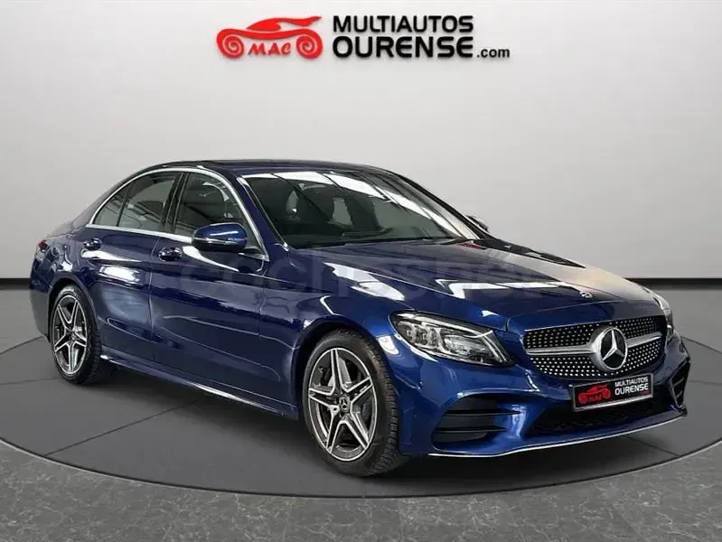 Usado Mercedes C220 194 CV (142 kW) 2019 Azul Berlina