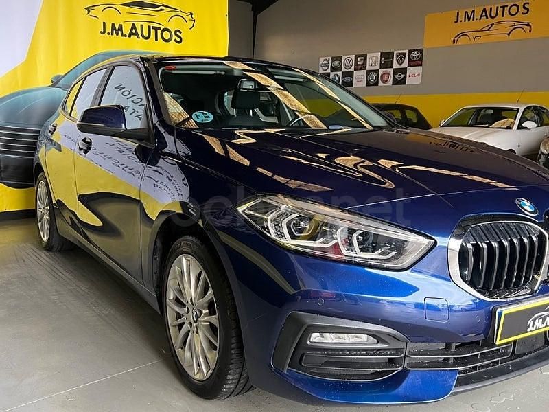 Usado BMW 116 116 CV (85 kW) 2020 Azul Utilitario