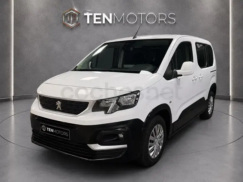 Usado Peugeot Rifter Active 130 CV (95 kW) 2020 Blanco Monovolumen