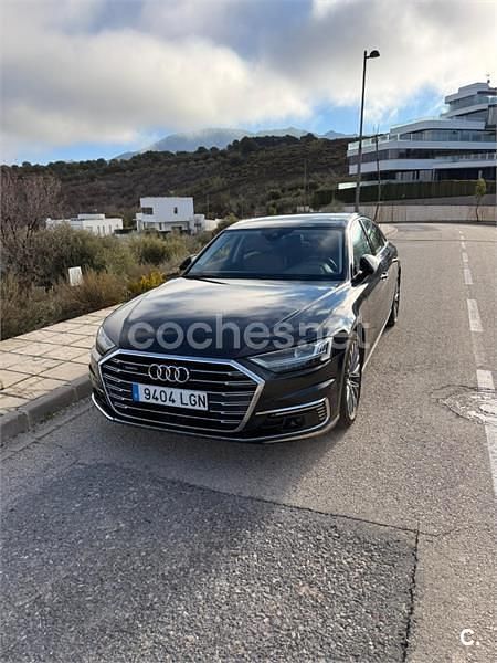 Usado Audi A8 449 CV (330 kW) 2020 Azul Berlina