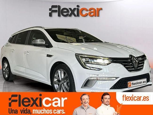 Blanco Usado 2017 Renault Mégane GT Line GT-Line Familiar | 13.490 € (Precio justo) - Imagen 1/4