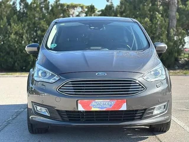 Begagnad Ford C-MAX Titanium 120 HK (88 kW) 2019 Grå Minibuss