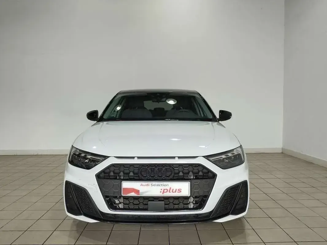 Brugt Audi A1 Sportback Black Edition 116 HK (85 kW) 2025 Hvid Hatchback