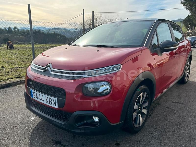 Granate Usado 2017 Citroën C3 Feel Utilitario | 8999 € (Precio justo) - Imagen 1/4