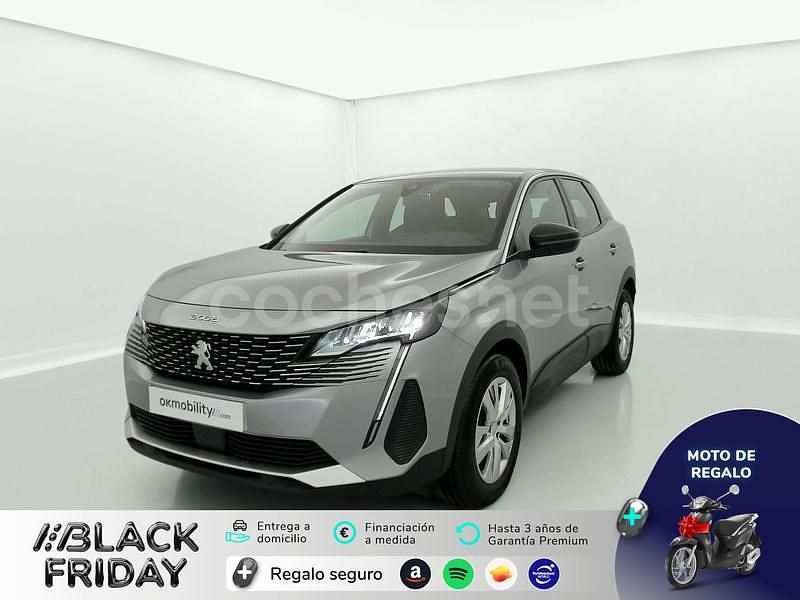 Gris / plata Usado 2022 Peugeot 3008 Active SUV | 18.250 € (Precio justo) - Imagen 1/4