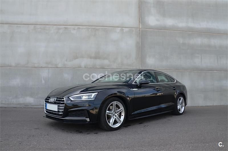 Negro Usado 2017 Audi A5 Sportback Sport Utilitario | 19.999 € (Caro) - Imagen 1/4