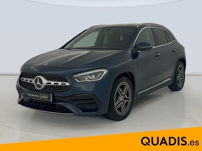 Azul Usado 2022 Mercedes GLA200 SUV | 39.900 € (Caro) - Imagen 1/4