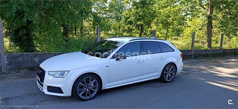 Usado Audi A4 190 CV (139 kW) 2016 Blanco Familiar