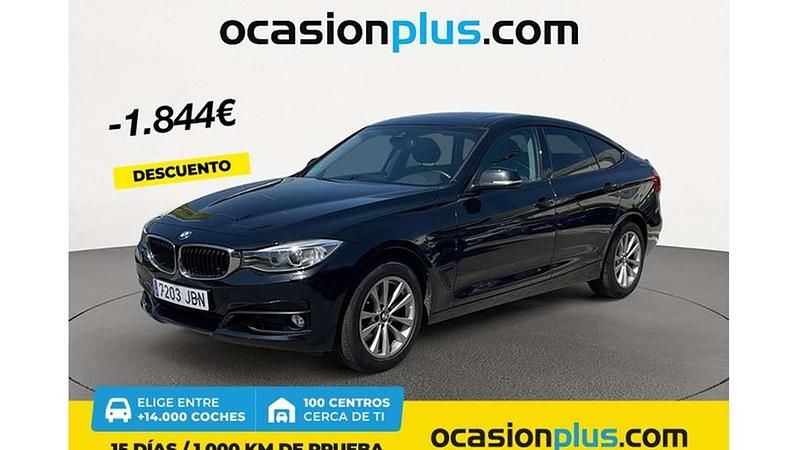Negro Usado 2014 BMW 328 Gran Turismo Berlina | 18.690 € - Imagen 1/4