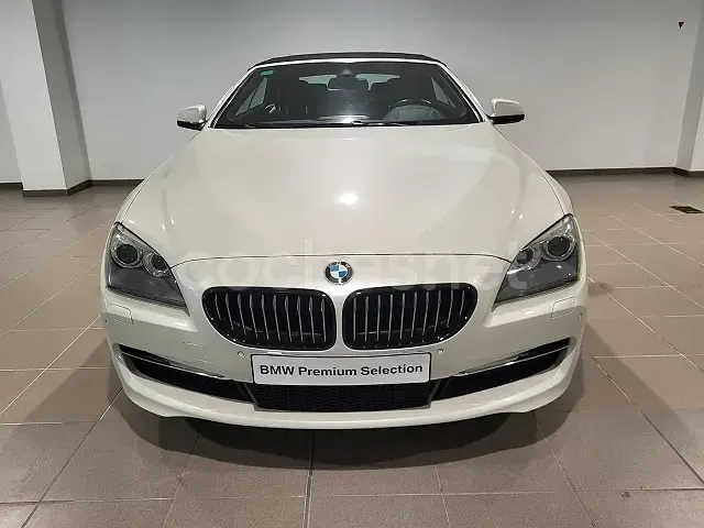 Usado BMW 640 Cabriolet Comfort Edition 313 CV (230 kW) 2014 Azul Descapotable