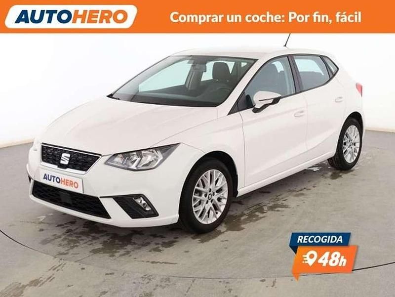 Usado Seat Ibiza Style 95 CV (69 kW) 2017 Blanco Utilitario