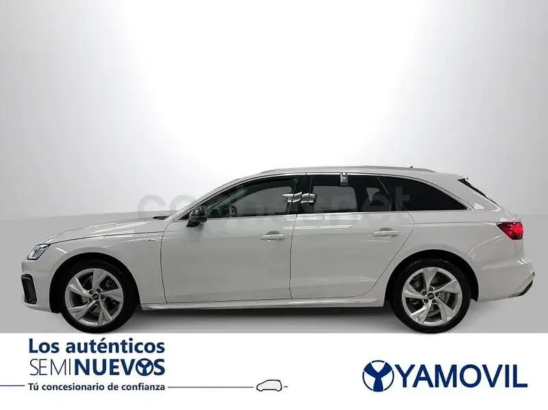 Usado Audi A4 S-Line 136 CV (100 kW) 2021 Blanco Familiar