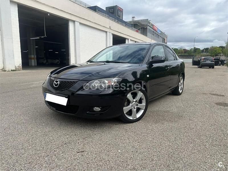 Usado Mazda 3 Sportive 150 CV (110 kW) 2004 Negro Berlina