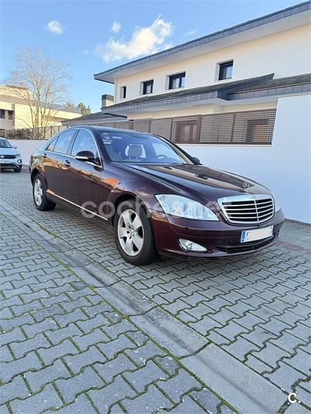 Usado Mercedes S500 388 CV (285 kW) 2007 Granate Berlina