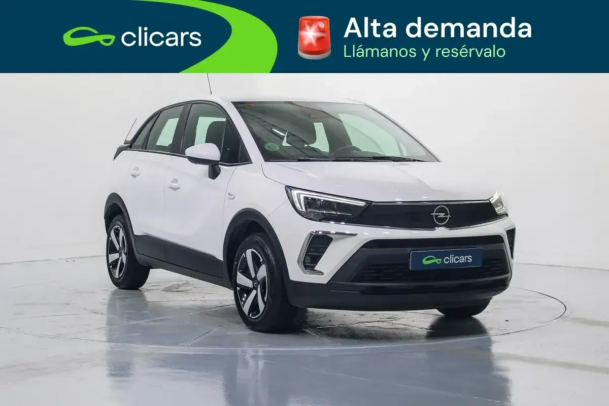 Brugt Opel Crossland X Edition 110 HK (80 kW) 2021 Hvid SUV