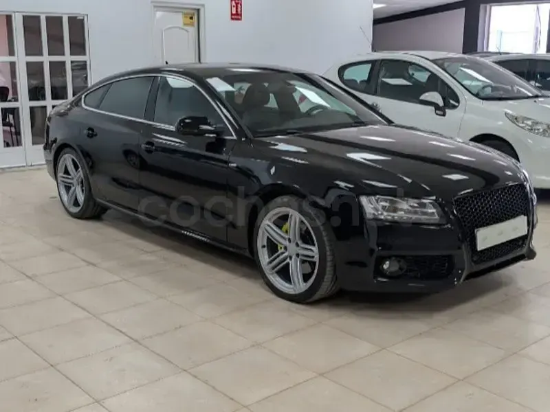Usado Audi A5 Sportback 240 CV (176 kW) 2010 Negro Utilitario