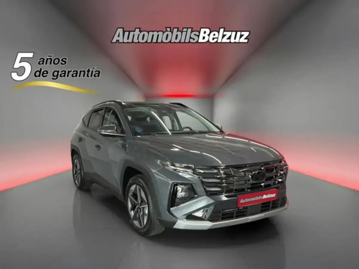 Usado Hyundai Tucson 252 CV (185 kW) 2024 Gris SUV