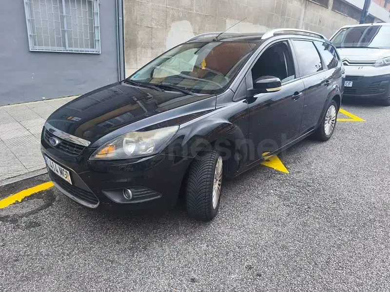 Usado Ford Focus Titanium 125 CV (91 kW) 2009 Negro Berlina