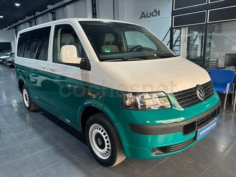 Usado VW Caravelle Comfortline 102 CV (75 kW) 2010 Verde Monovolumen