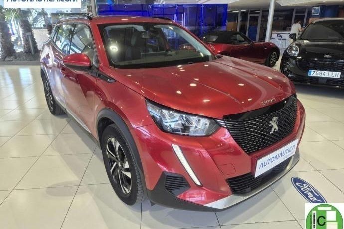 Rojo Usado 2020 Peugeot 2008 Allure SUV | 13.600 € (Precio justo) - Imagen 1/4