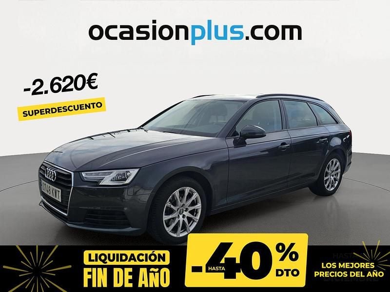 Gris Usado 2019 Audi A4 Advanced Plus Familiar | 18.990 € (Precio justo) - Imagen 1/4