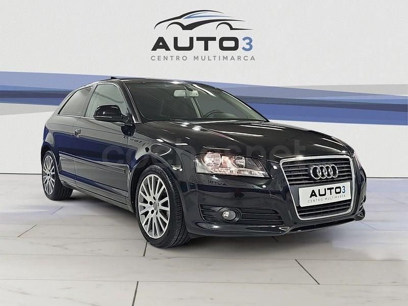 Usado Audi A3 Ambition 140 CV (102 kW) 2010 Negro Utilitario
