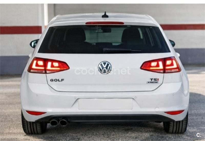Usado VW Golf VII Advance 125 CV (91 kW) 2016 Blanco Berlina
