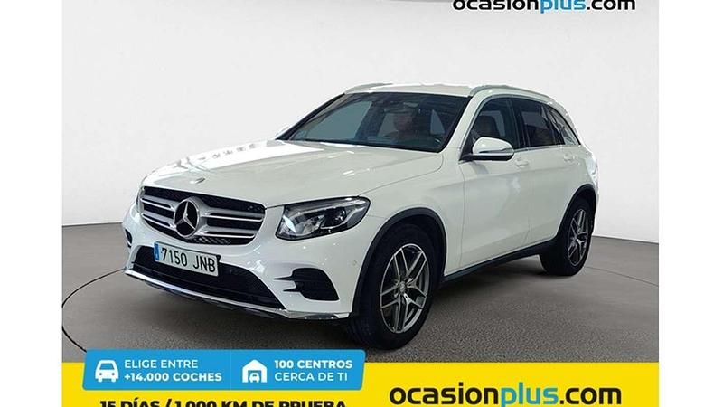 Blanco Usado 2016 Mercedes GLC220 SUV | 26.750 € (Precio justo) - Imagen 1/4