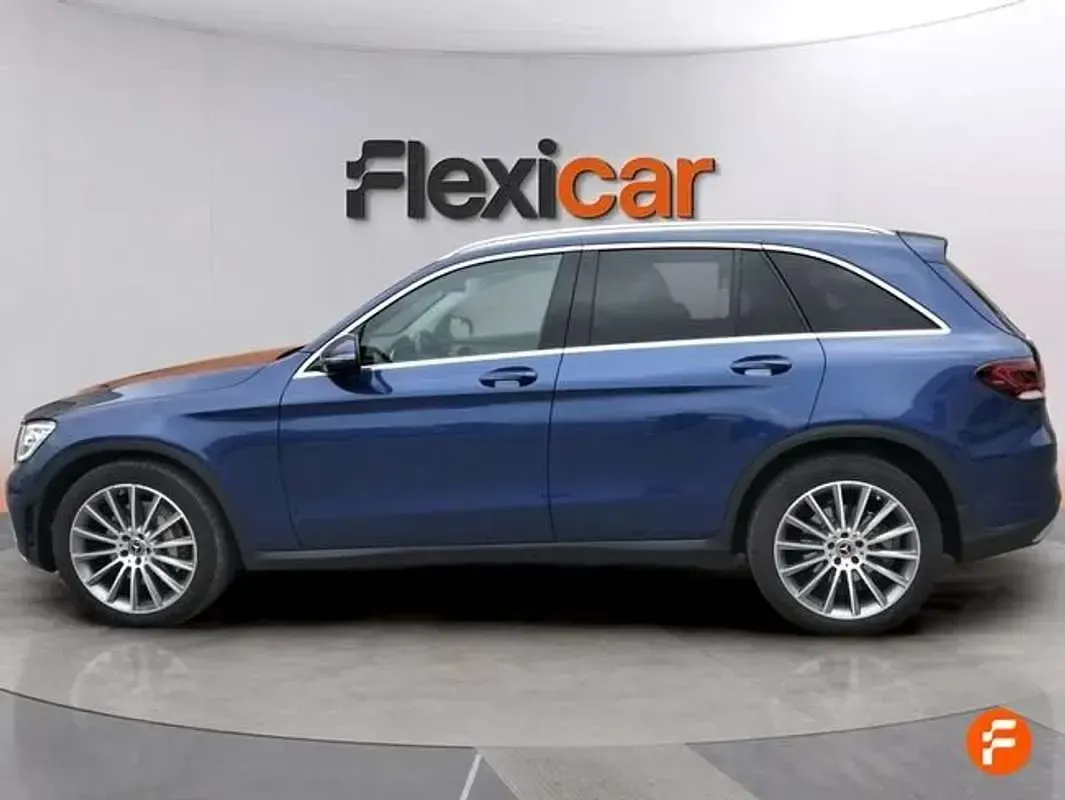 Usado Mercedes GLC220 170 CV (125 kW) 2021 Azul SUV