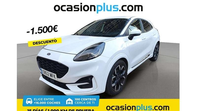 Blanco Usado 2023 Ford Puma ST-Line X SUV | 14.819 € (Precio justo) - Imagen 1/4